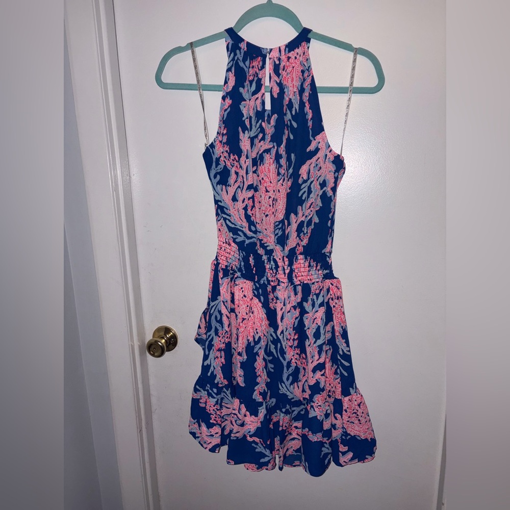 Lilly Pulitzer | Women’s 0 | NWT | Mini  | Blue Coral | Vibrant | Colorful - Picture 13 of 16